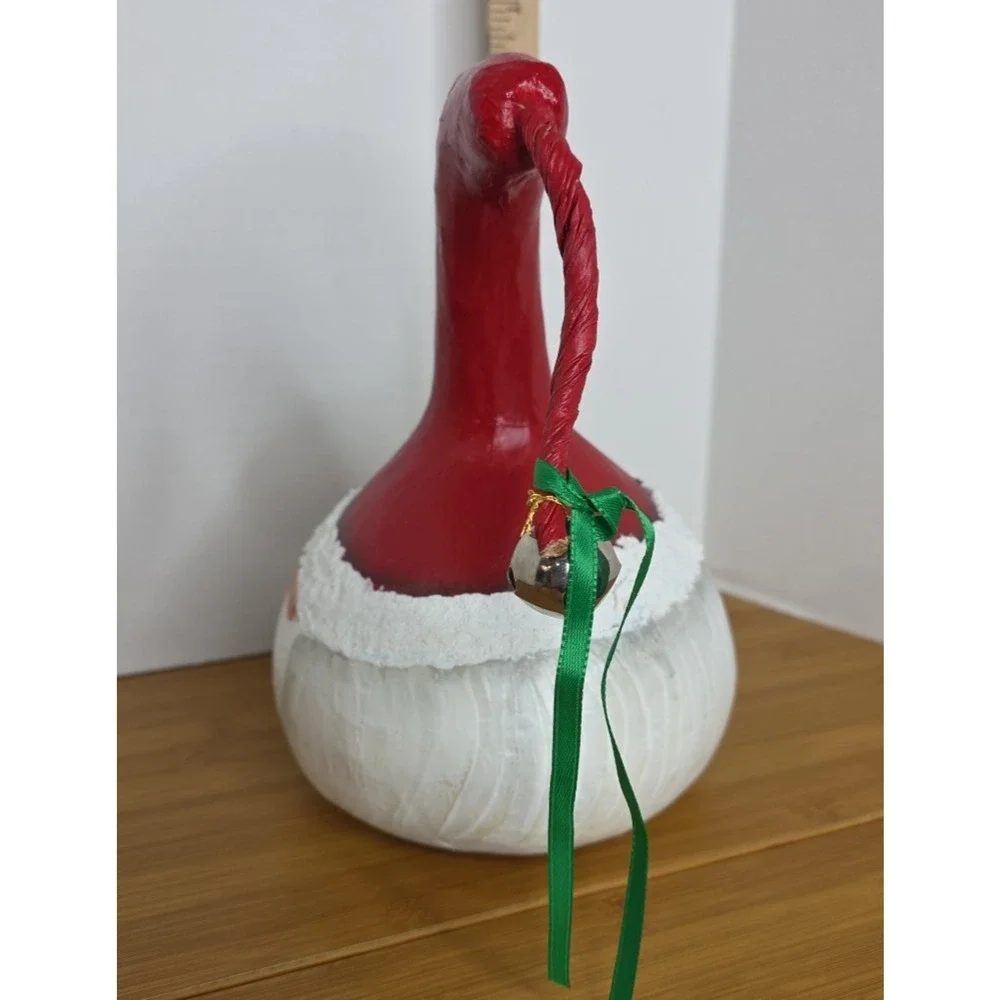 Gourd Shape Santa Claus Hand Painted Folk Art Christmas Paper Mache‎ 10